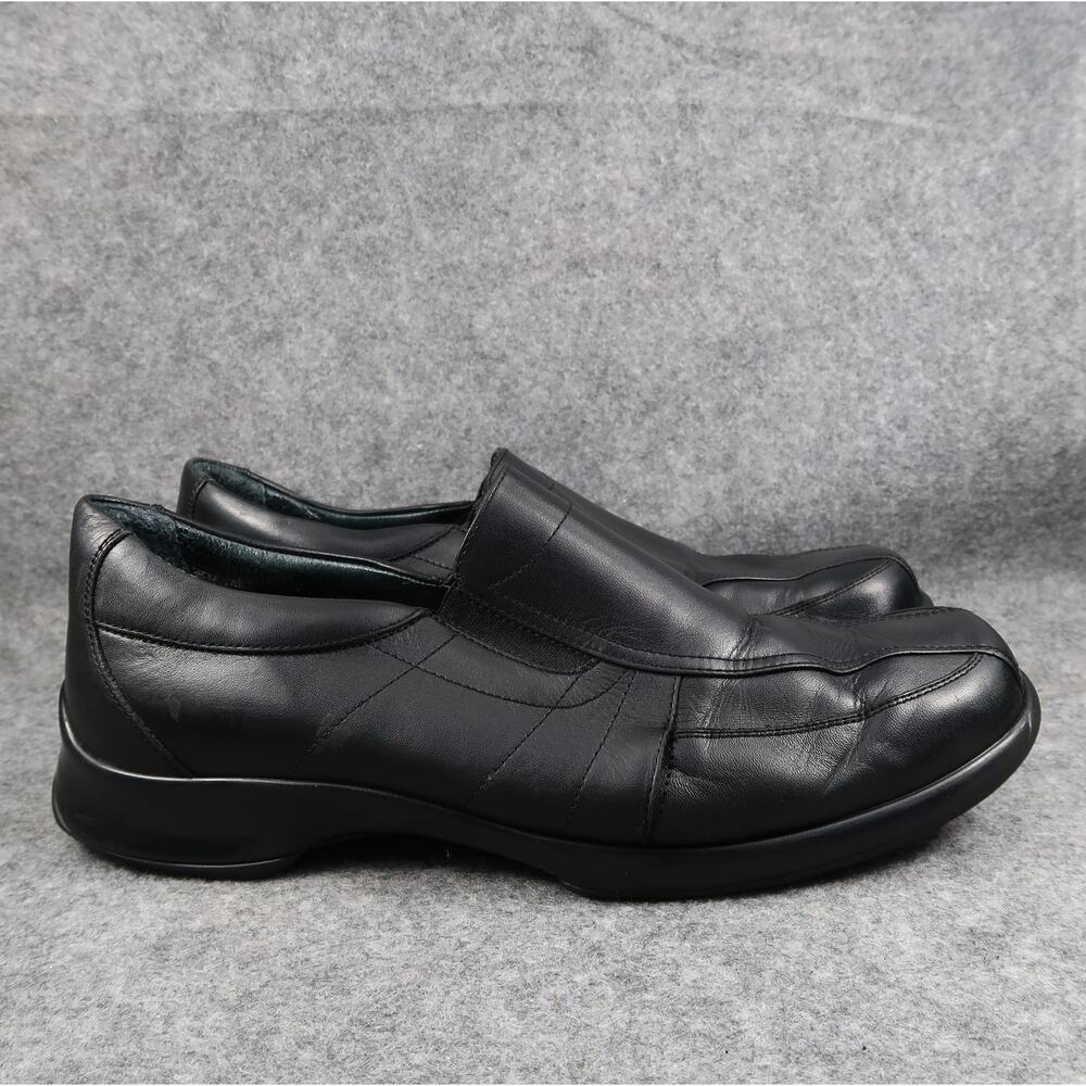 Dansko Shoes Mens 43 Loafer Slip On Casual Black Leather Theo Career Comfort